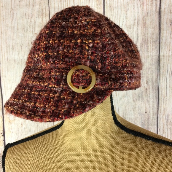 Shred Alert Accessories - Shred Alert Wool Blend Tweed Gatsby Newsboy Hat